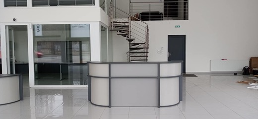 Výroba a montáž Recepce